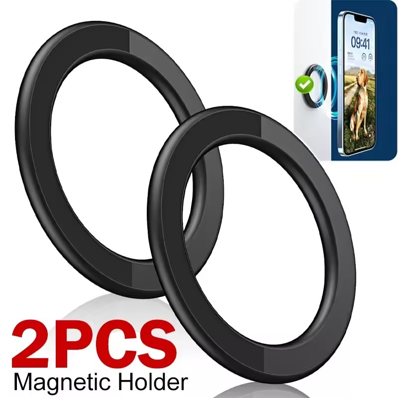 Phone Accessories Useful - Soporte Magnético Adhesivo para Anillo MagSafe,