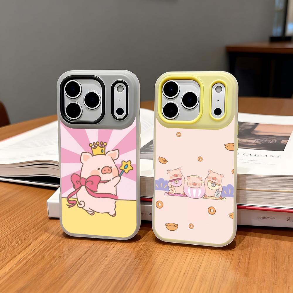 Apple Iphone 15 - Funda para Teléfono LuLu The Piggy,