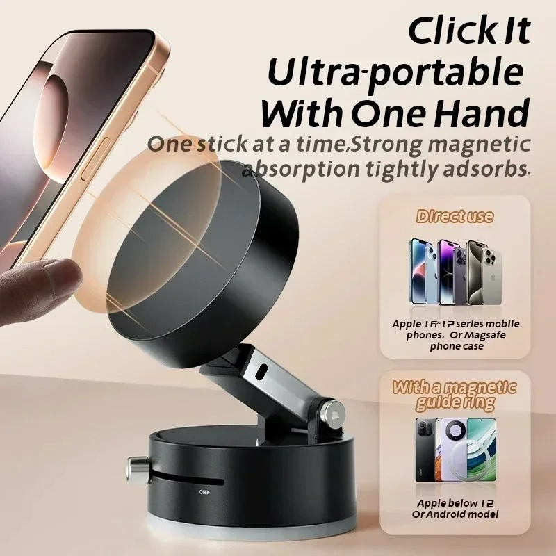 Soporte de vacío magnético de  - Phone Accessories Useful reseña y precio